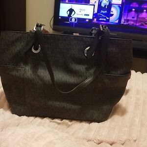 Michael Kors Black Signature Tote